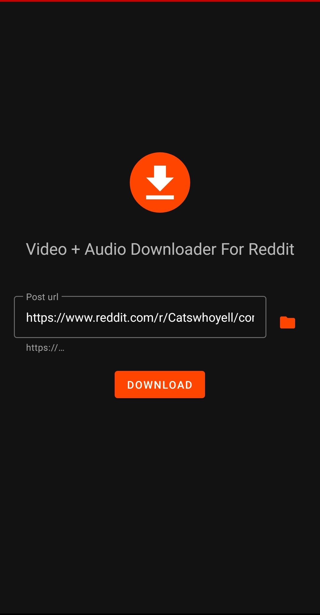Video + Audio Downloader For Reddit 4.1.3 Descargar para Android APK