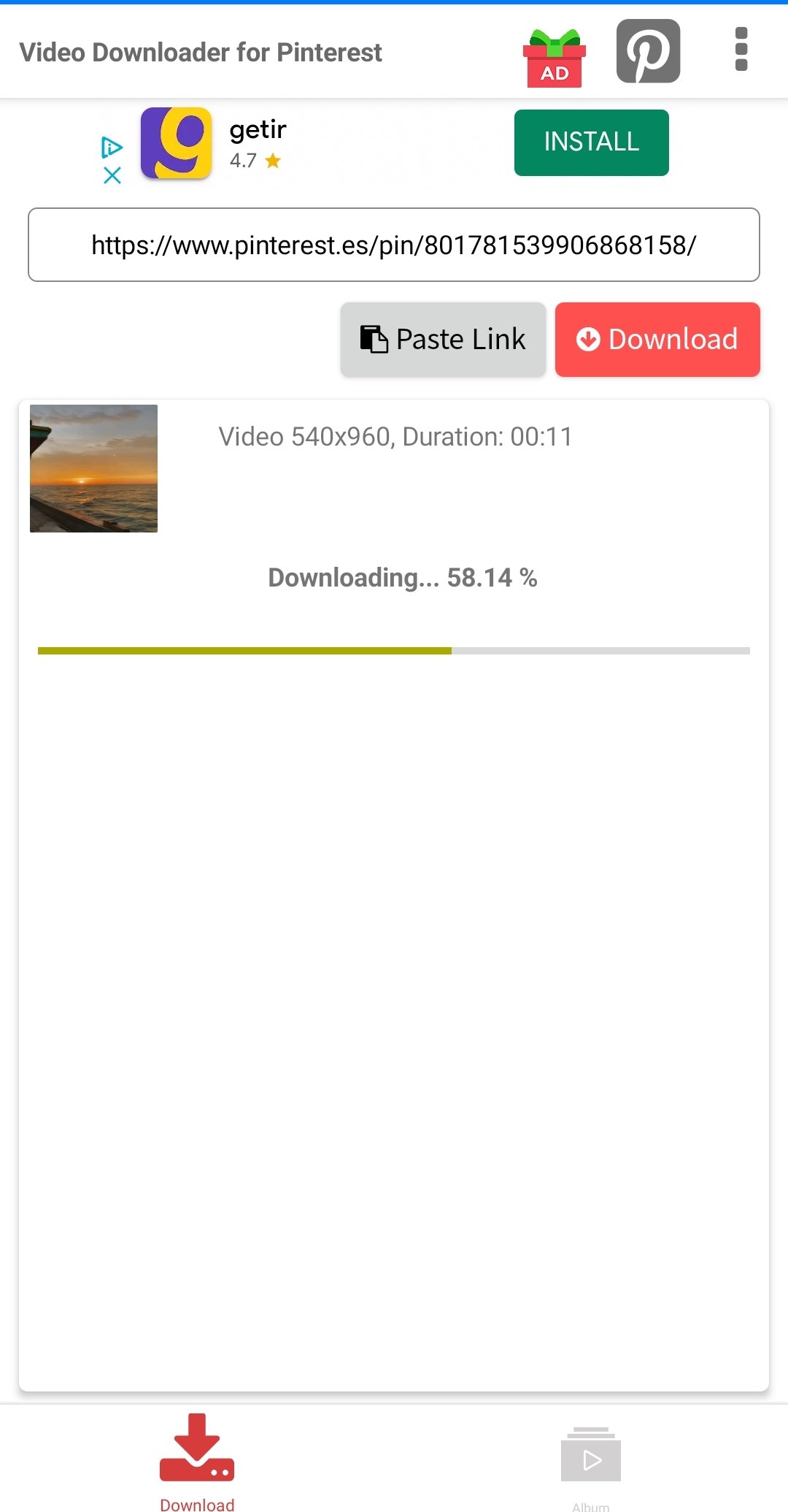 Video Downloader for Pinterest 20   Download for Android APK Free
