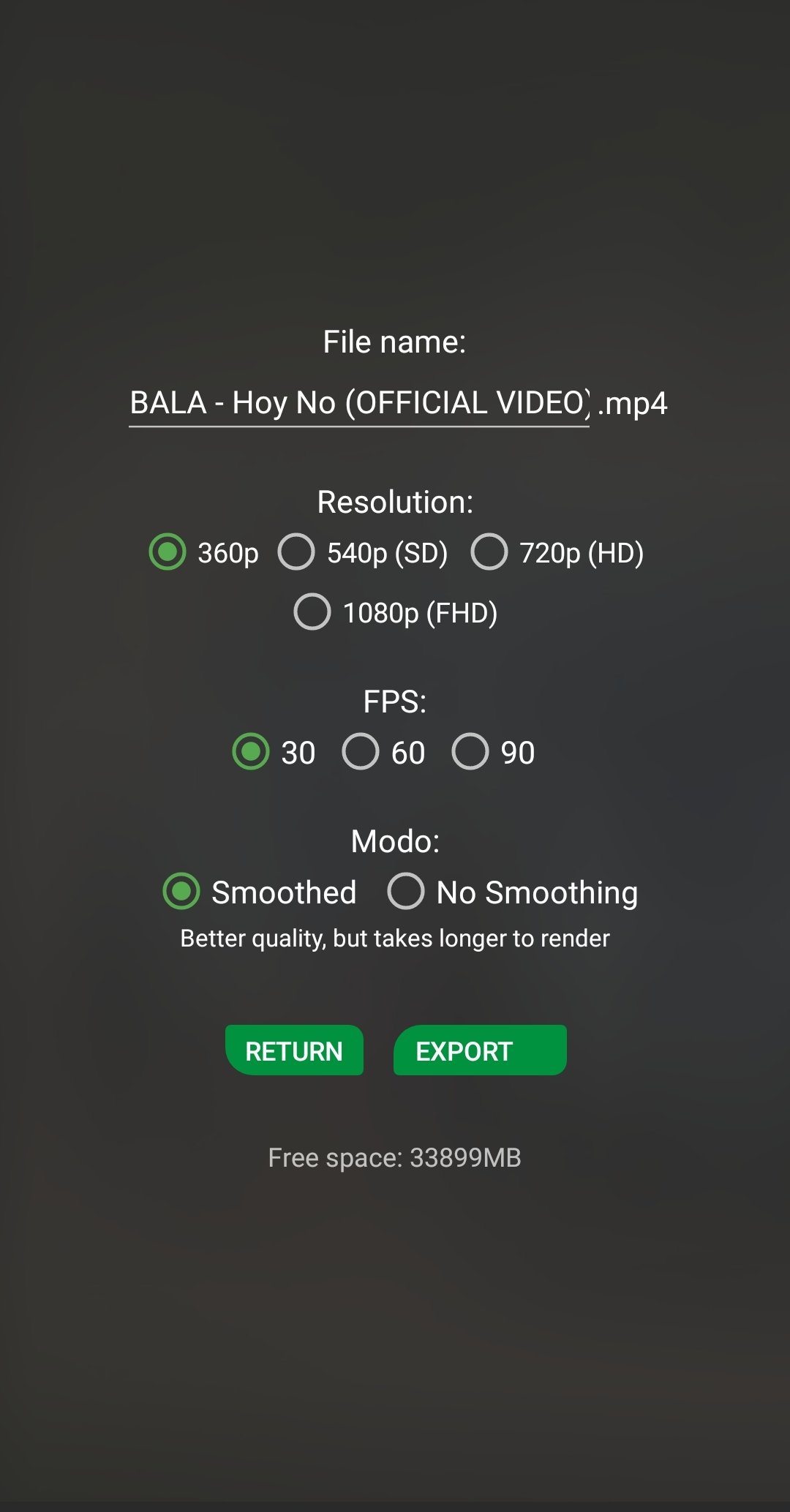 Descargar Video Velocity 1.3 APK  Descargar gratis para Android