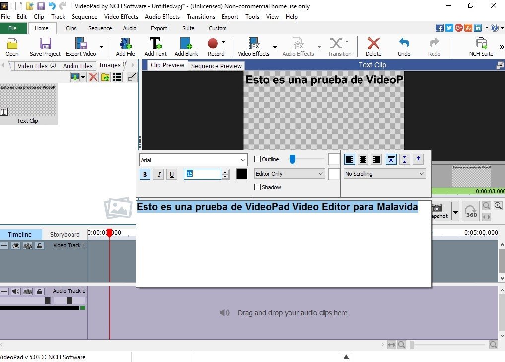 videopad video editor free