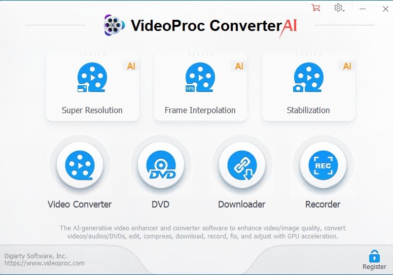 VideoProc Converter 5.7 instal the last version for mac