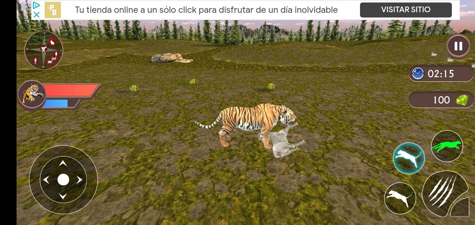 Download do APK de Jogo do Tigre Selvagem Grátis para Android