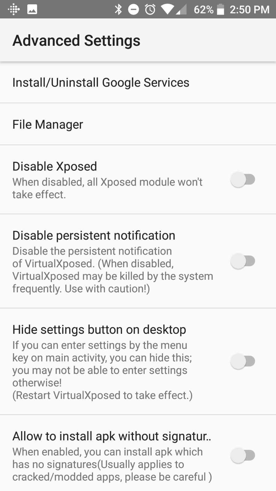 VirtualXposed 0.22.0 - Скачать для Android APK бесплатно