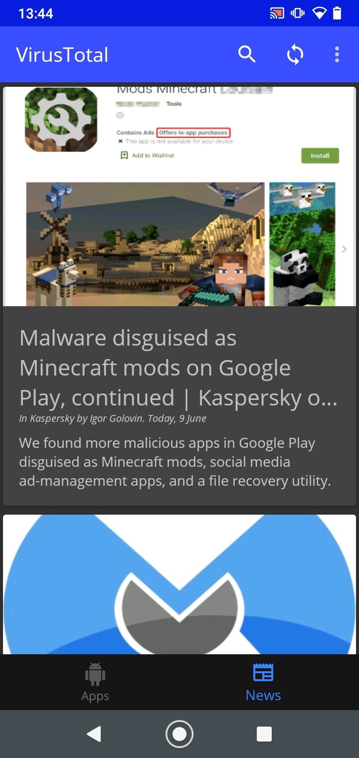 Malware disguised as Minecraft mods on Google Play