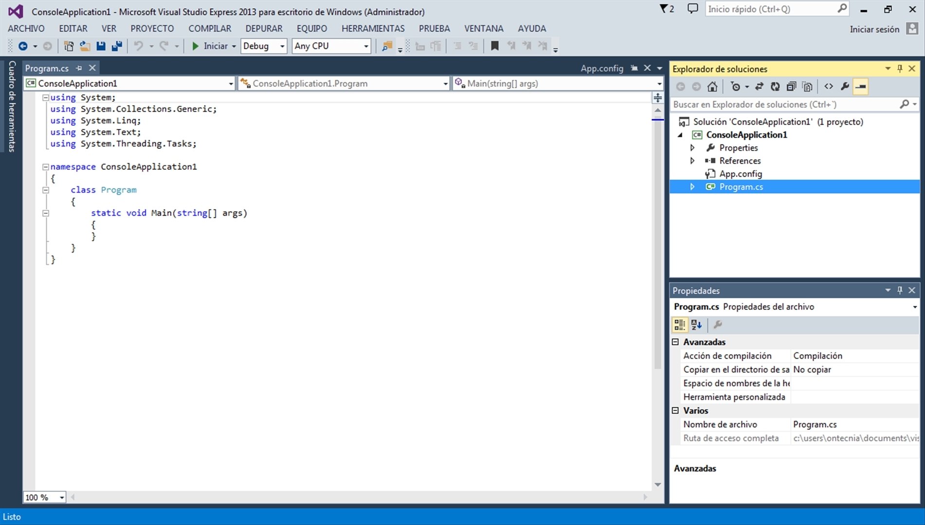 visual studio 2013