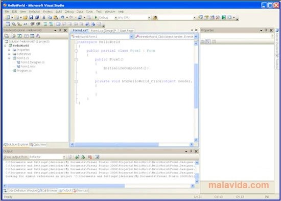 Visual Studio 2008 SP1 - Download for PC Free