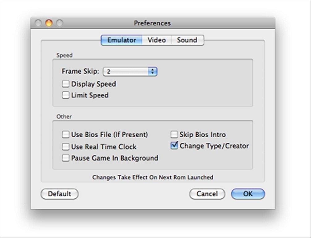 speed up vba emulator mac