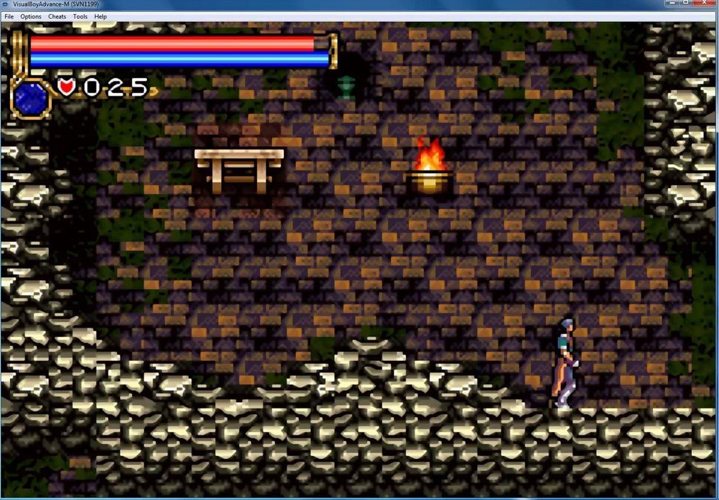 VBA-M Emulator for GBA on Windows