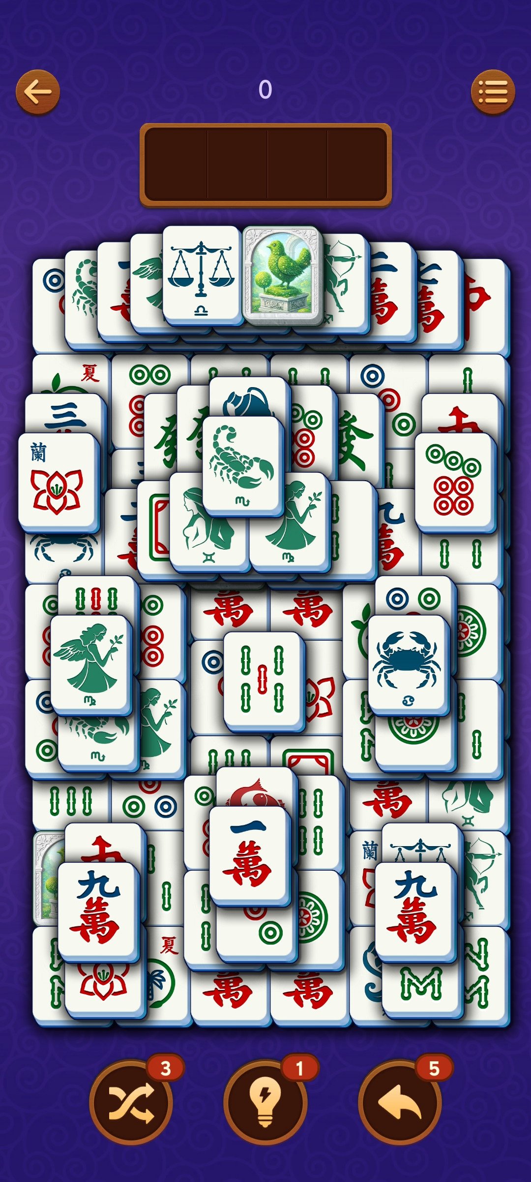 4 Cercatori Di Linea Per Mahjong Americano - 15,5x5cm, In Plastica, Aiuto Per Principianti (Blu)