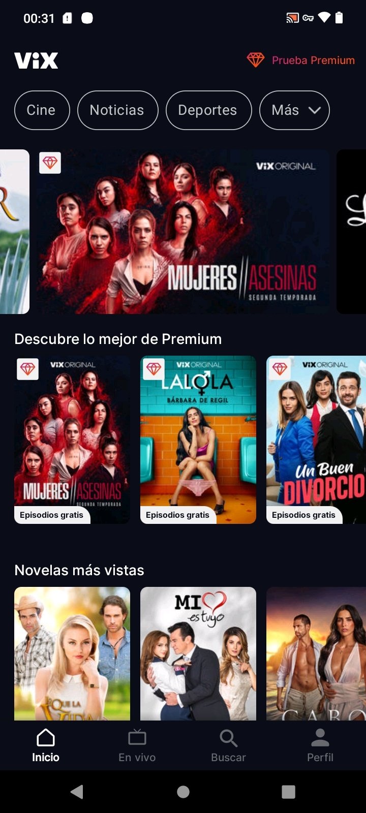 VIX - Cine y TV en Español for Android - Free App Download