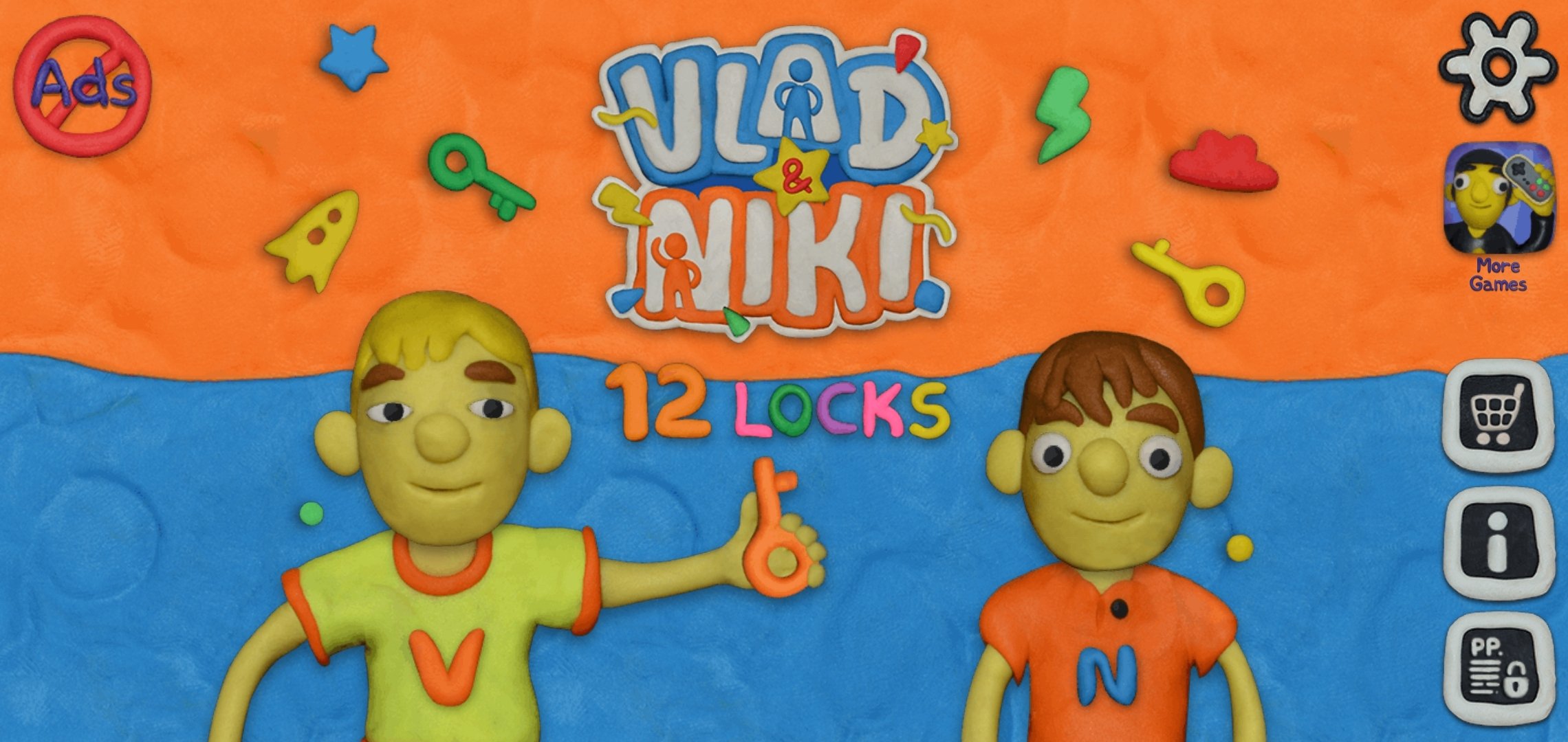 Nick 12. Vlad and Niki 12 Locks.