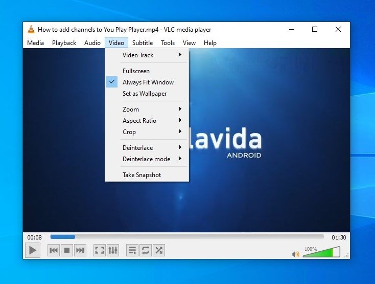 universal media server audio out of sync vlc media player