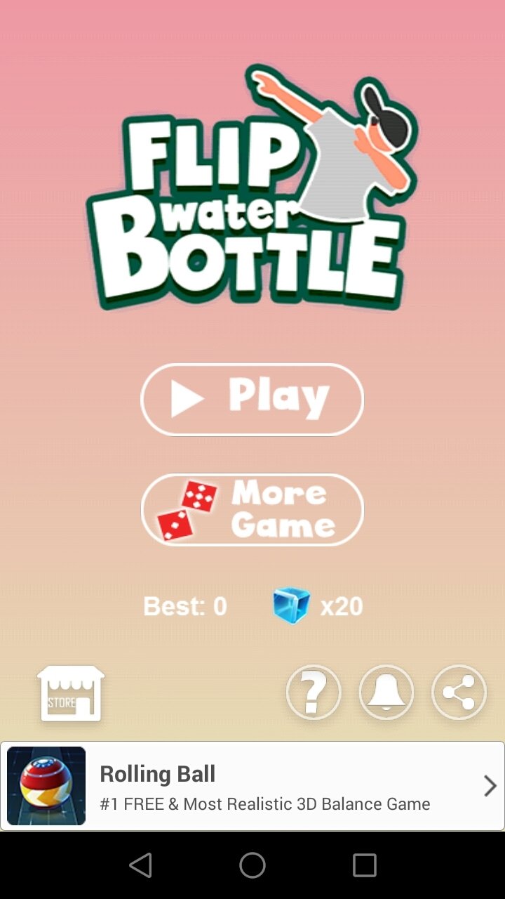 Download Flip Water Bottle Android latest Version