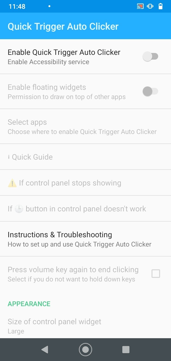 Volume Key Auto Clicker 1.1.6 - Скачать для Android APK бесплатно