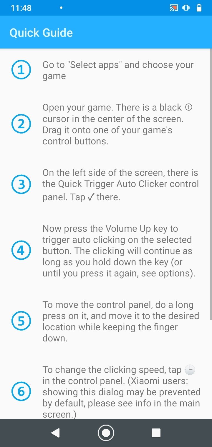 Volume Key Auto Clicker 1.1.6 - Скачать для Android APK бесплатно