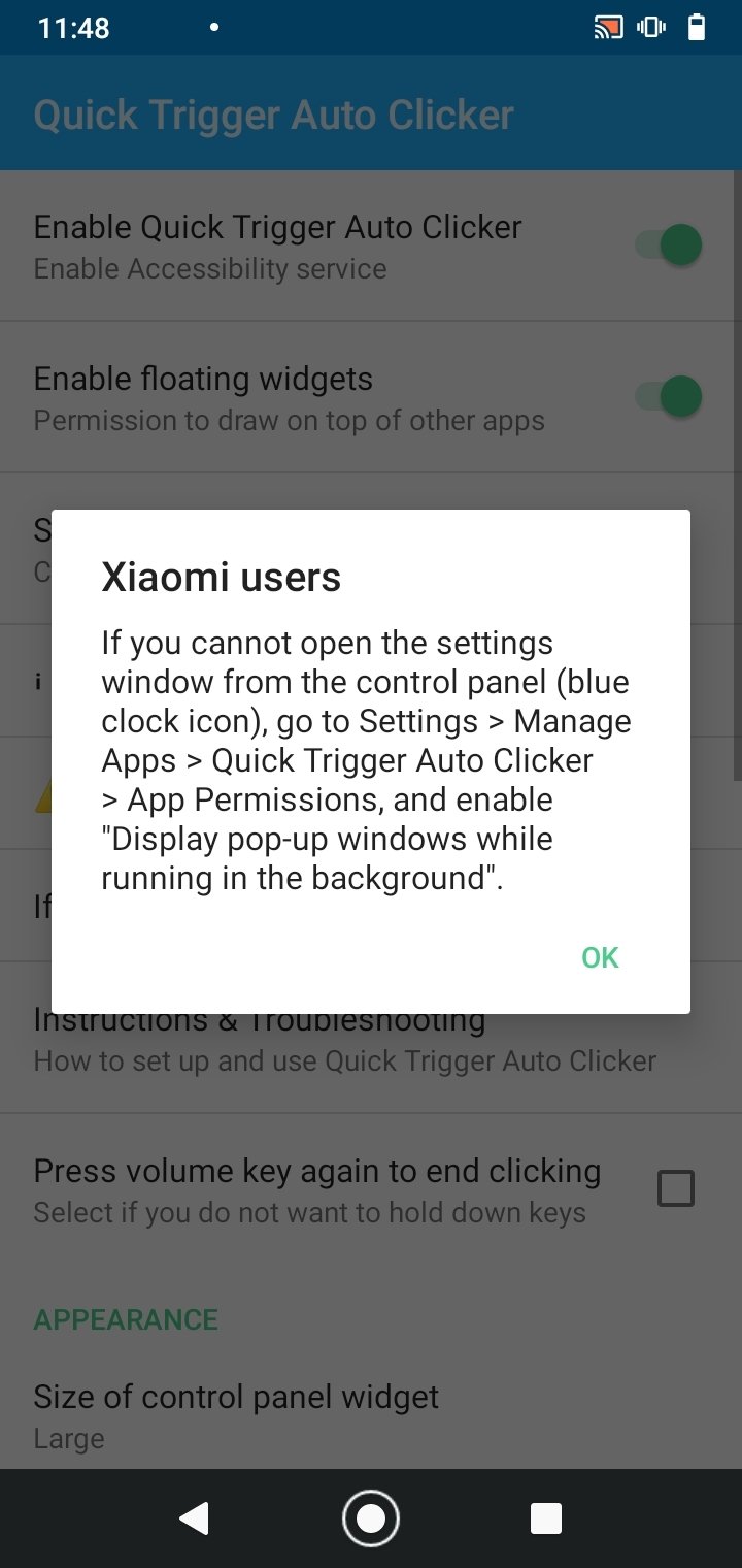 Volume Key Auto Clicker 1.1.6 - Скачать для Android APK бесплатно