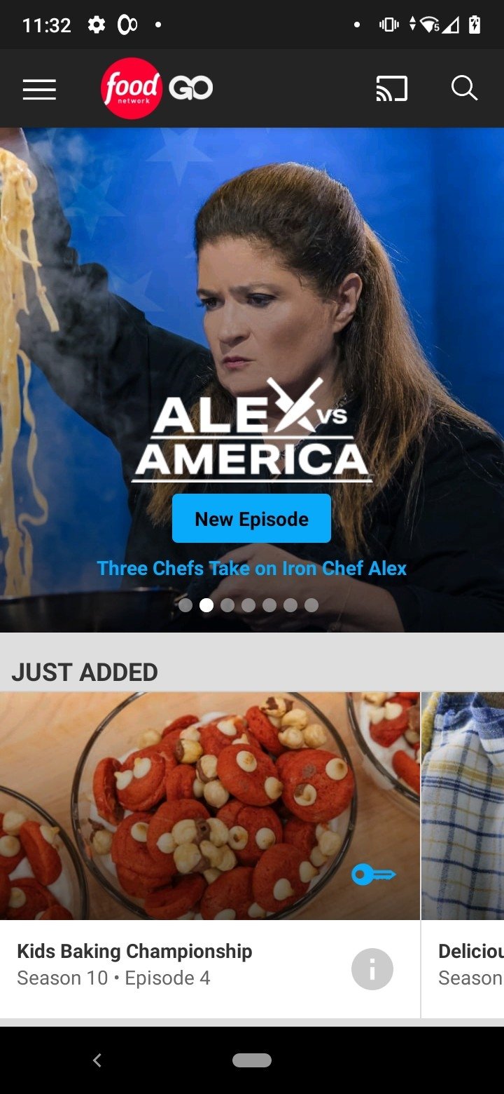 Watch Food Network Android