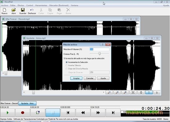 wavepad audio editor free download for pc