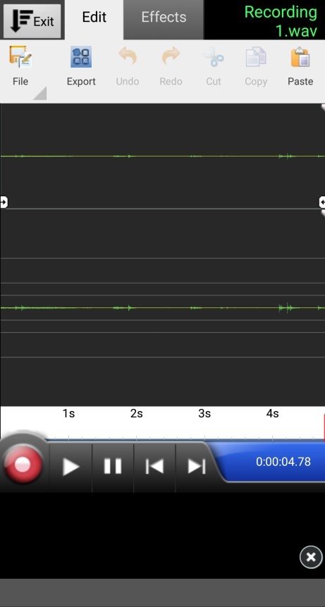 WavePad Audio Editor Android 