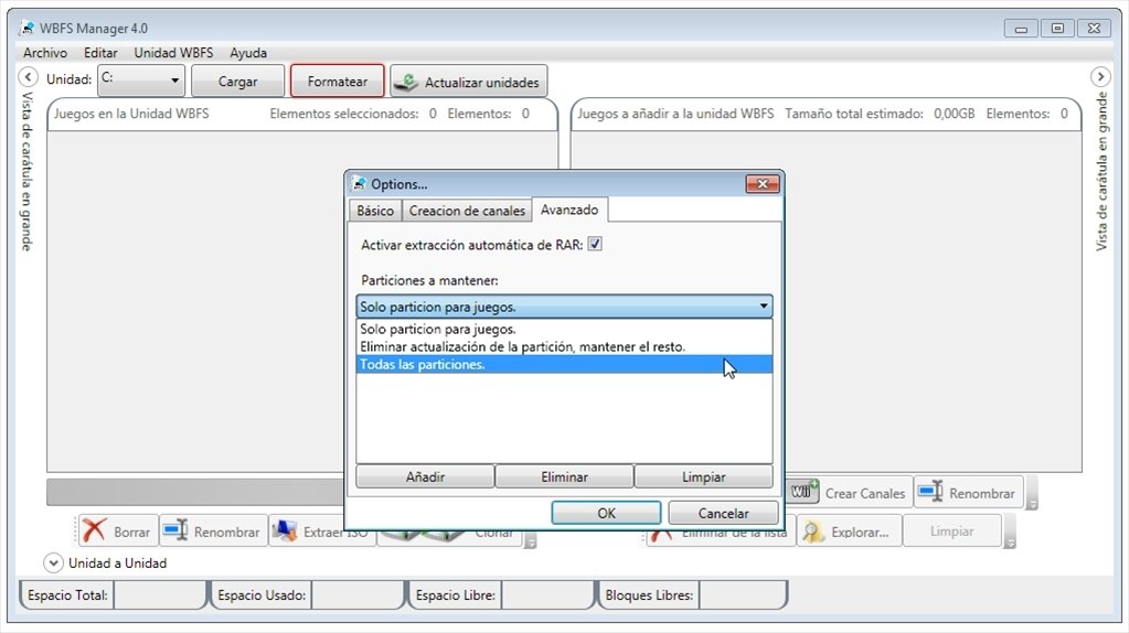 wbfs manager 4 4.0 64 bits