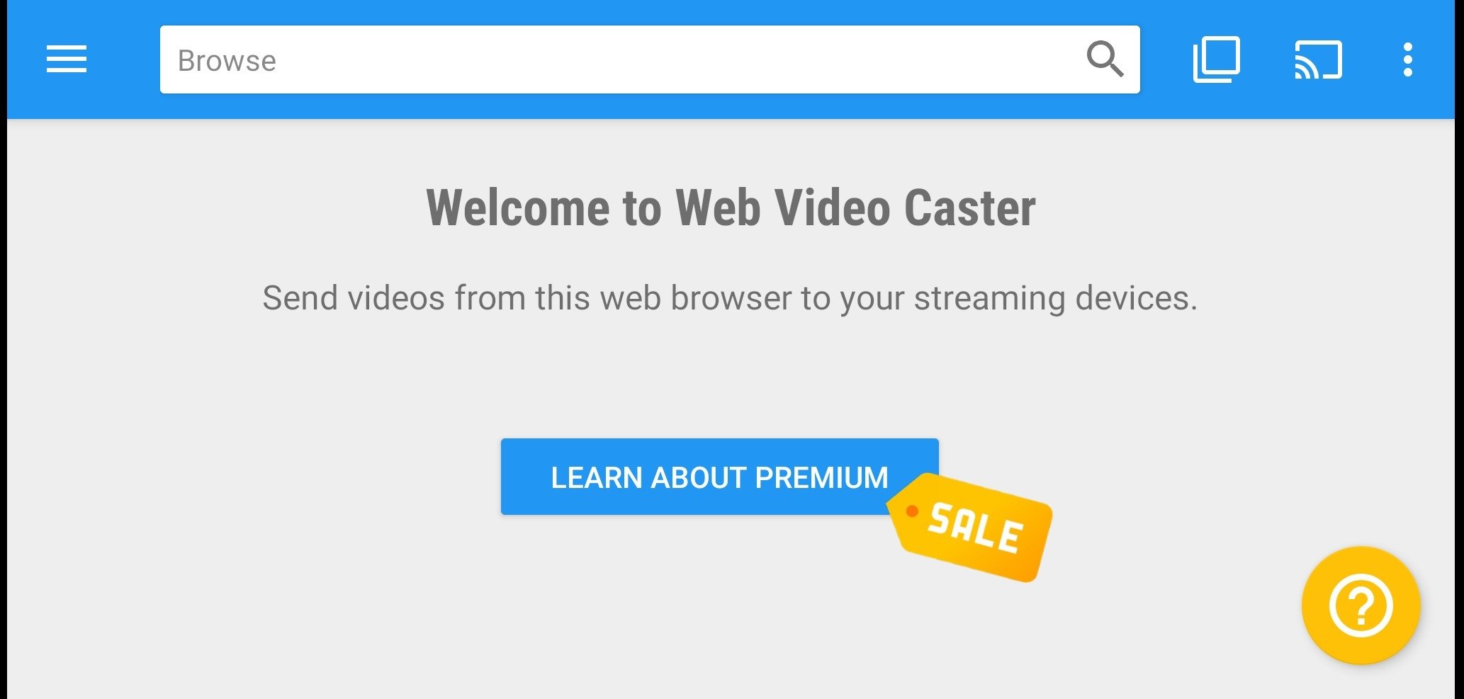 Web Video Caster Android 