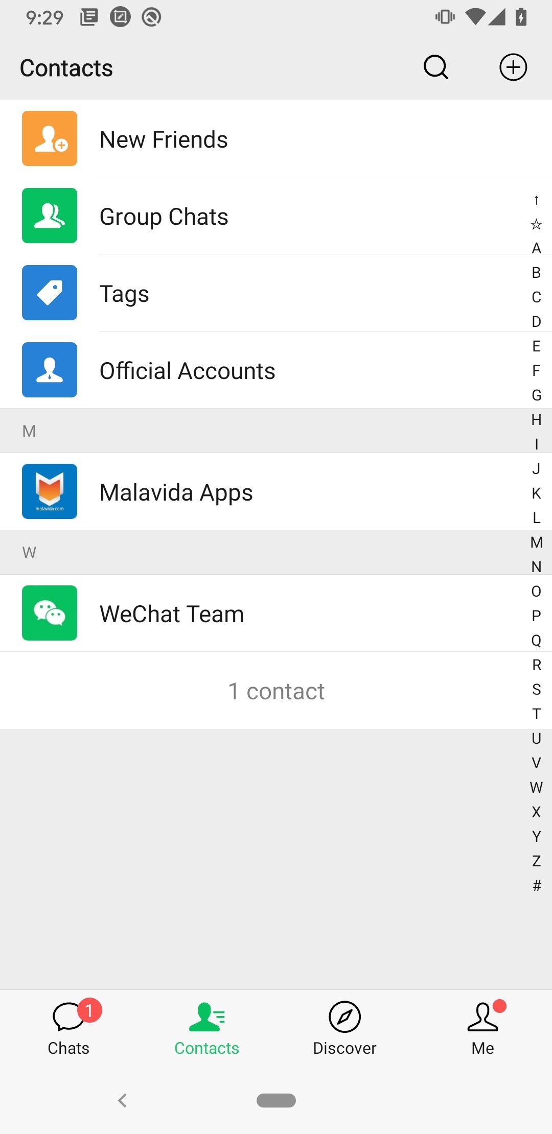 does wechat work for android tablet over wifi