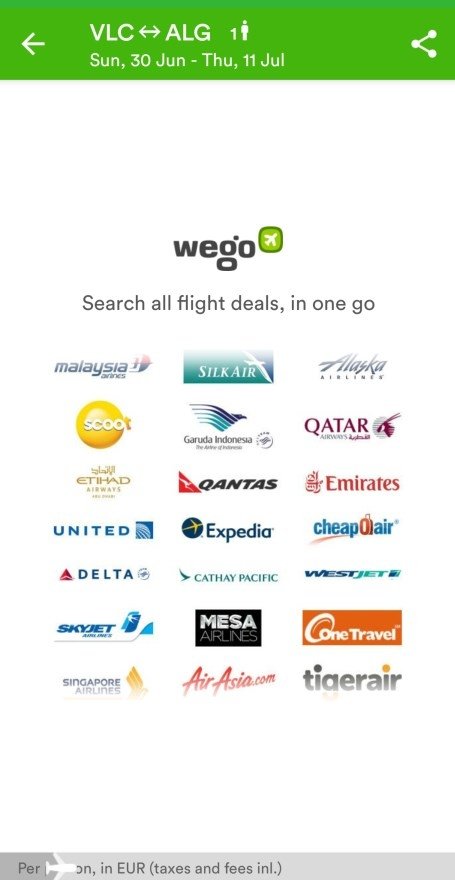 Wego flights