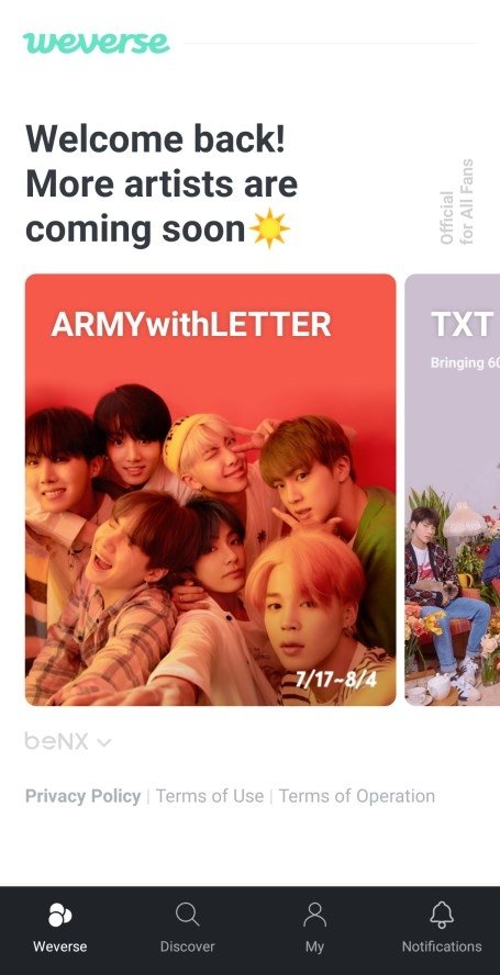 Weverse for Android