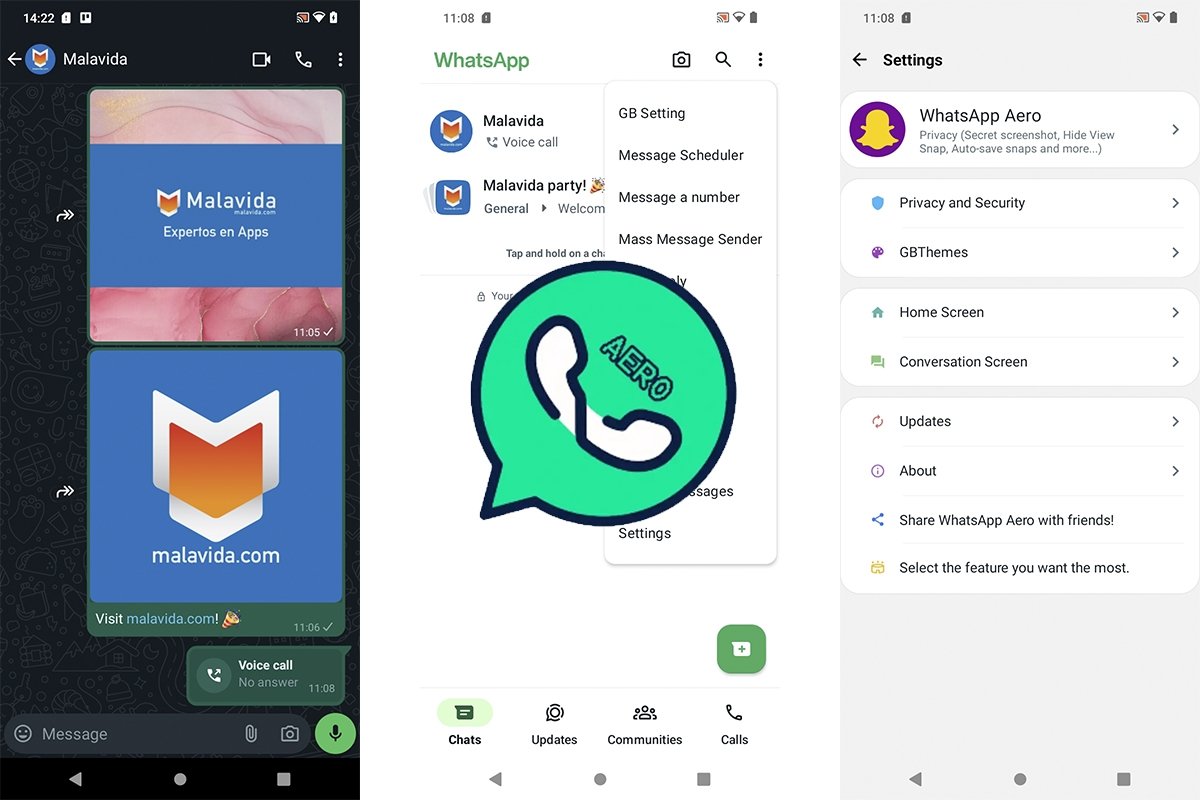 WhatsApp Aero Android
