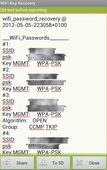 Download WiFi Password Recovery