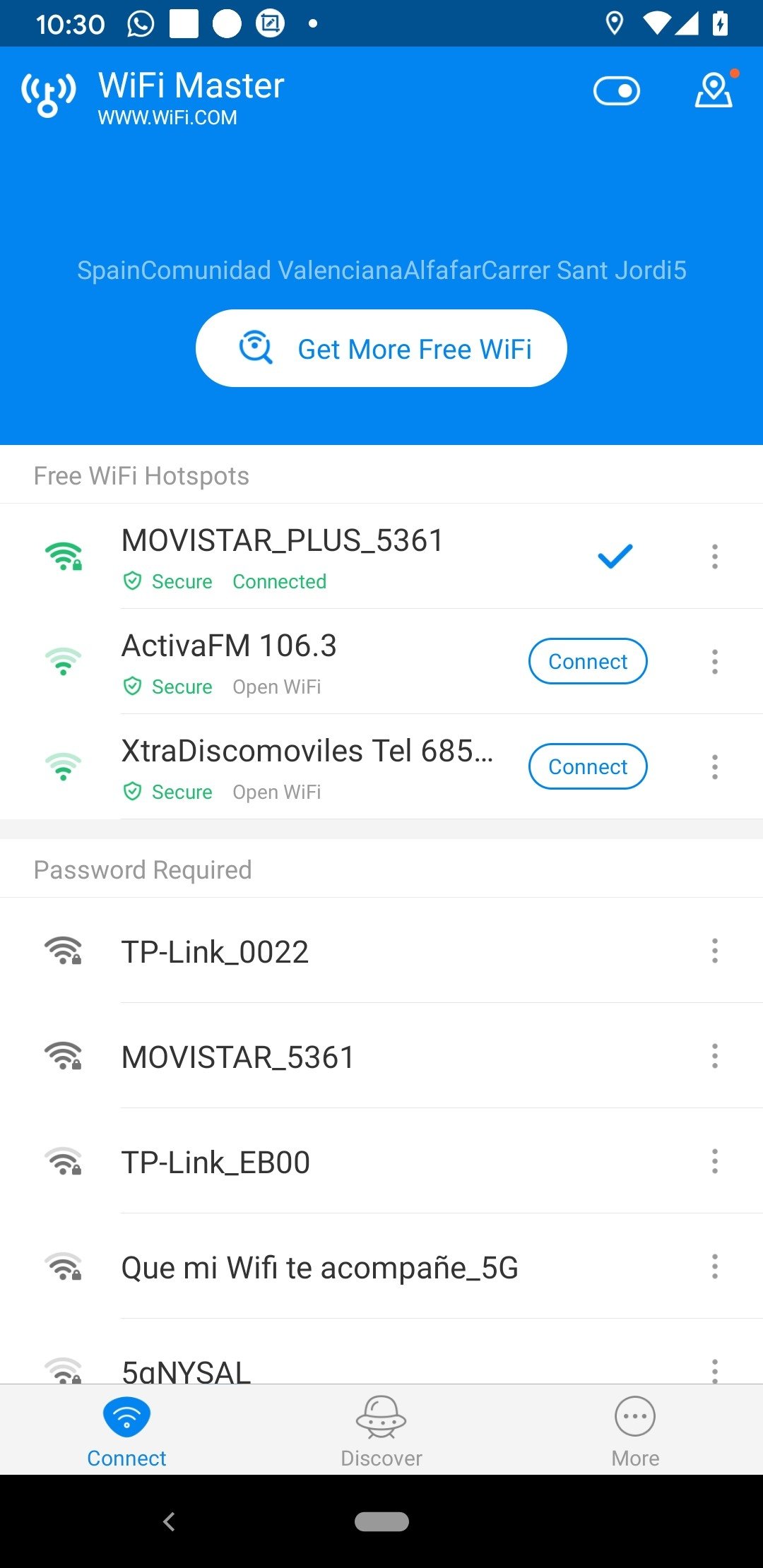 WiFi Master Key Android 