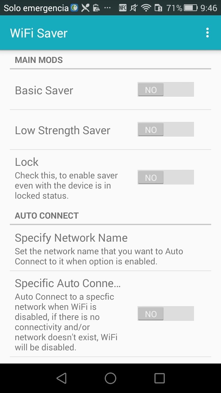 WiFi Saver Android 