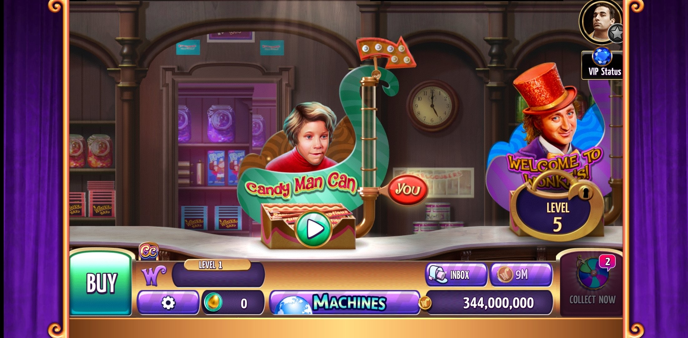 Willy Wonka Slots 109.0.981 - Скачать для Android APK бесплатно