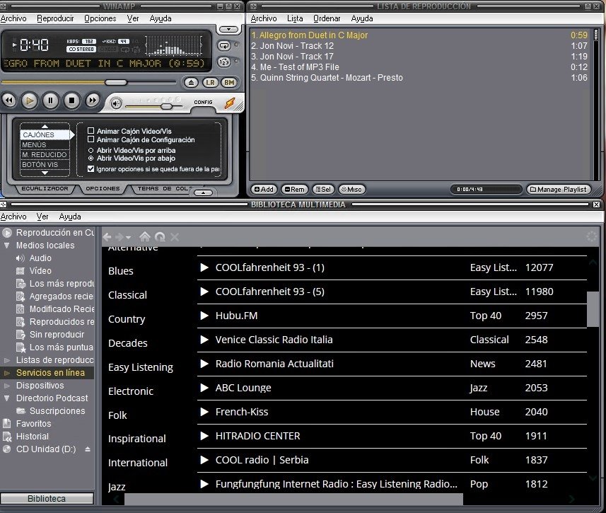 winamp audio player software free download