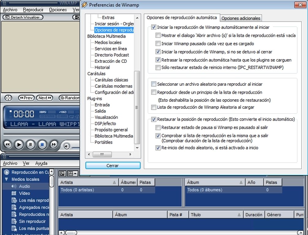 Complemento winamp