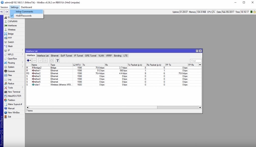 winbook mikrotik