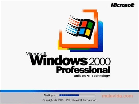 descargar el instalador de Windows del año 2000 sp4