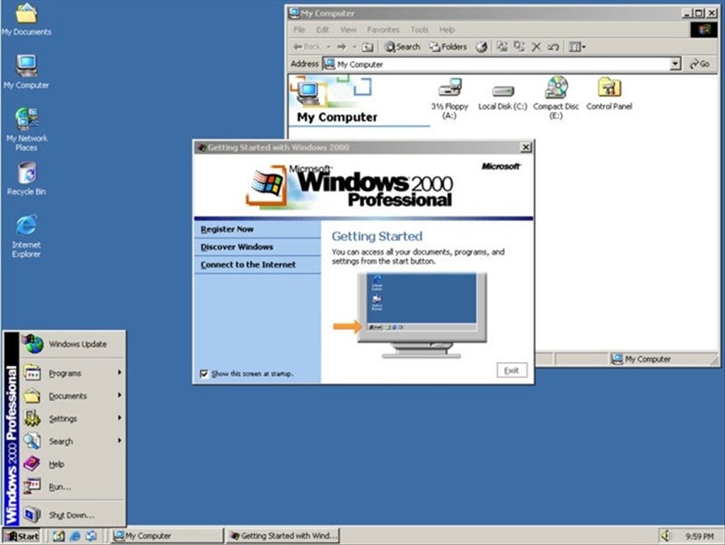 Windows 2000 download