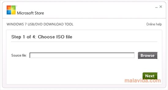 Windows 7 USB/DVD Download Tool 1.0 - Скачать На ПК Бесплатно