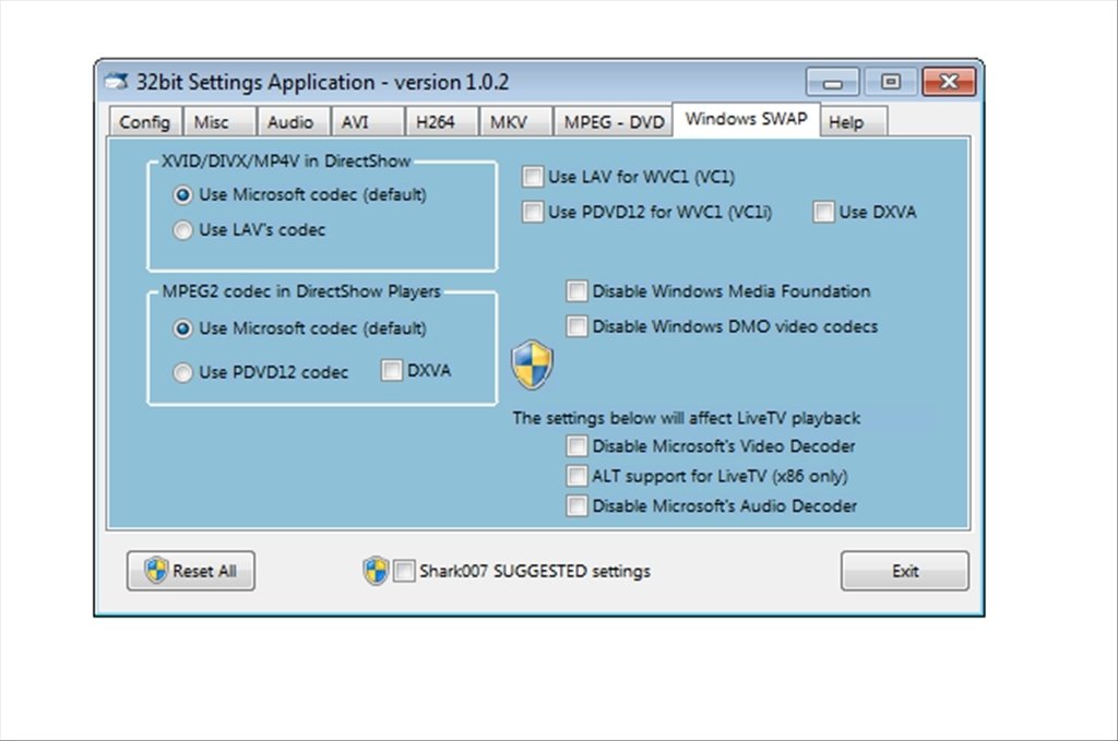 advanced codecs for windows 7 8.1 10