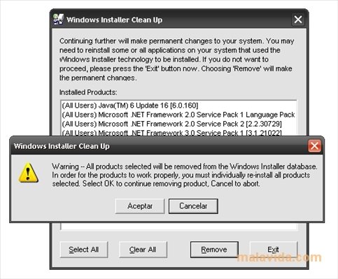 Windows Installer Cleanup Utility Pc用ダウンロード無料