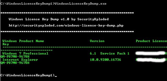 Windows License Key Dump 7 0 Download For Pc Free