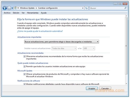 hämta sin costo windows update agent