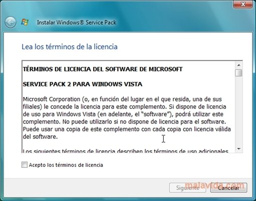 Windows Vista SP2 Service Pack 2 - Скачать На ПК Бесплатно