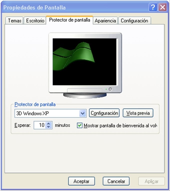 mac screensaver for windows xp