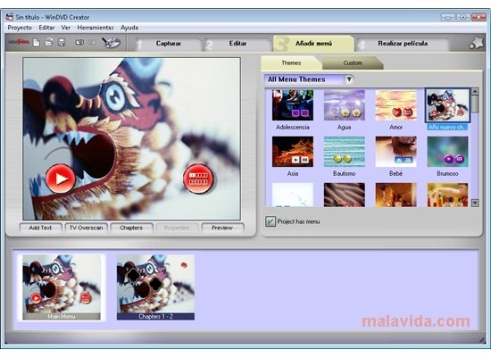 intervideo windvd creator 2 gratuit