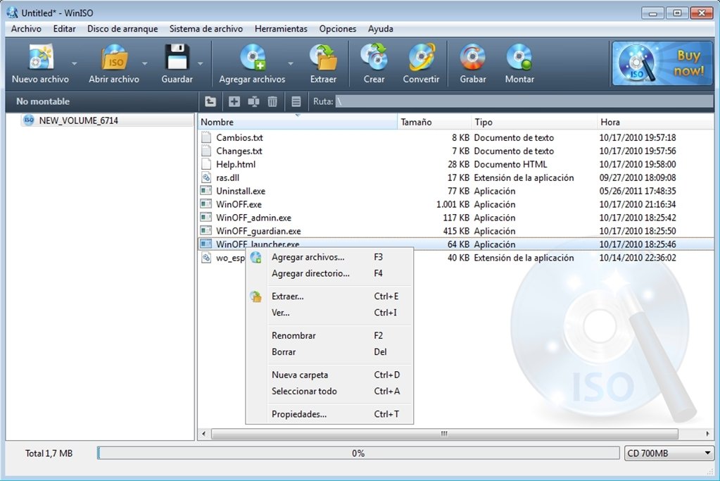 Download WinISO latest Version