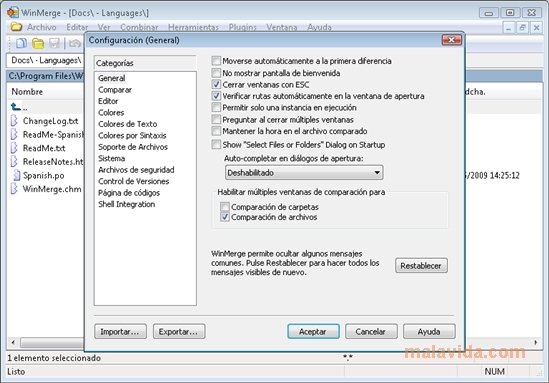 WinMerge 2.16.33 download the new version