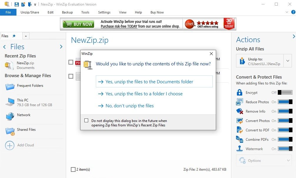 winzip 15 italiano download