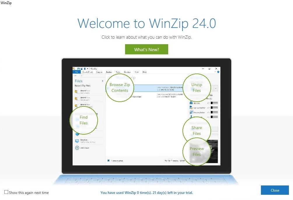 what is winzip 25